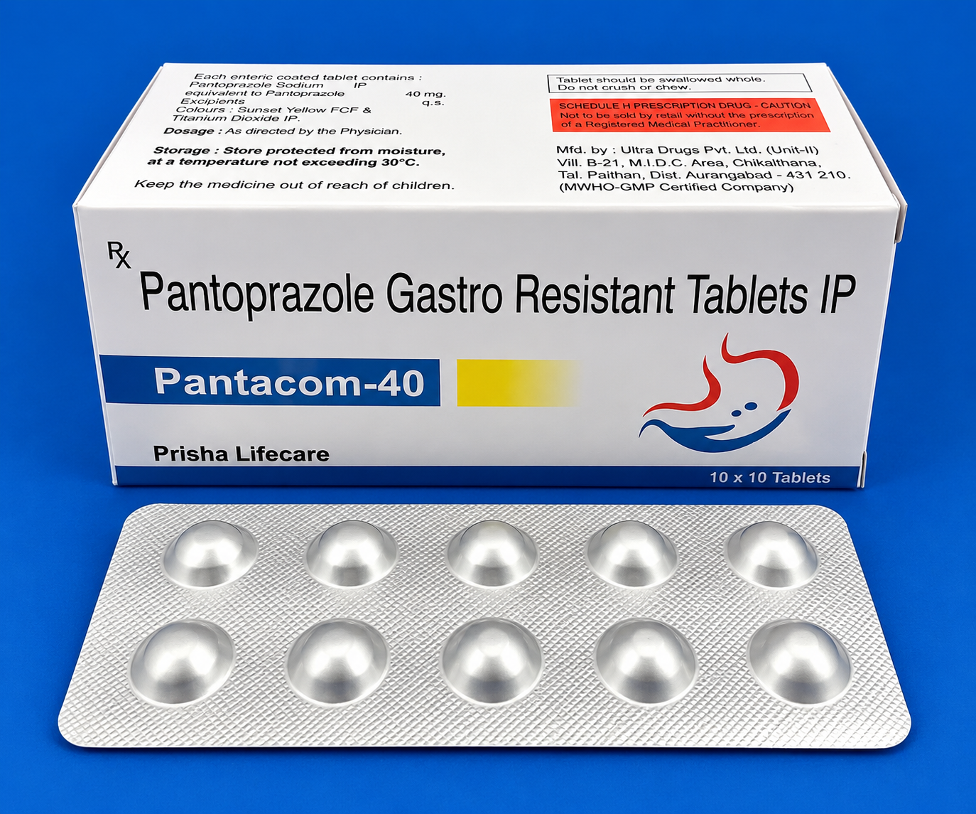Pantoprazole Gastro Resistant Tablets IP